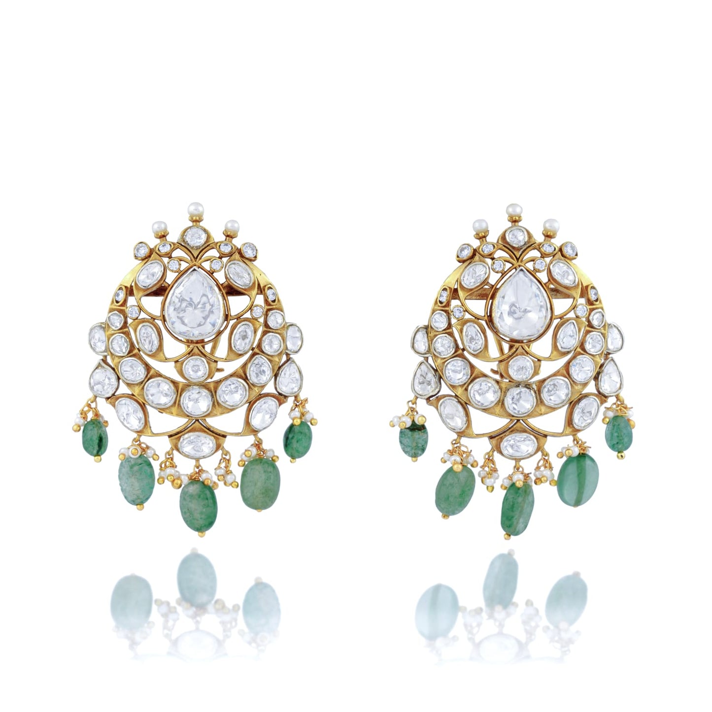 Chand Bala's with Emerald Drops