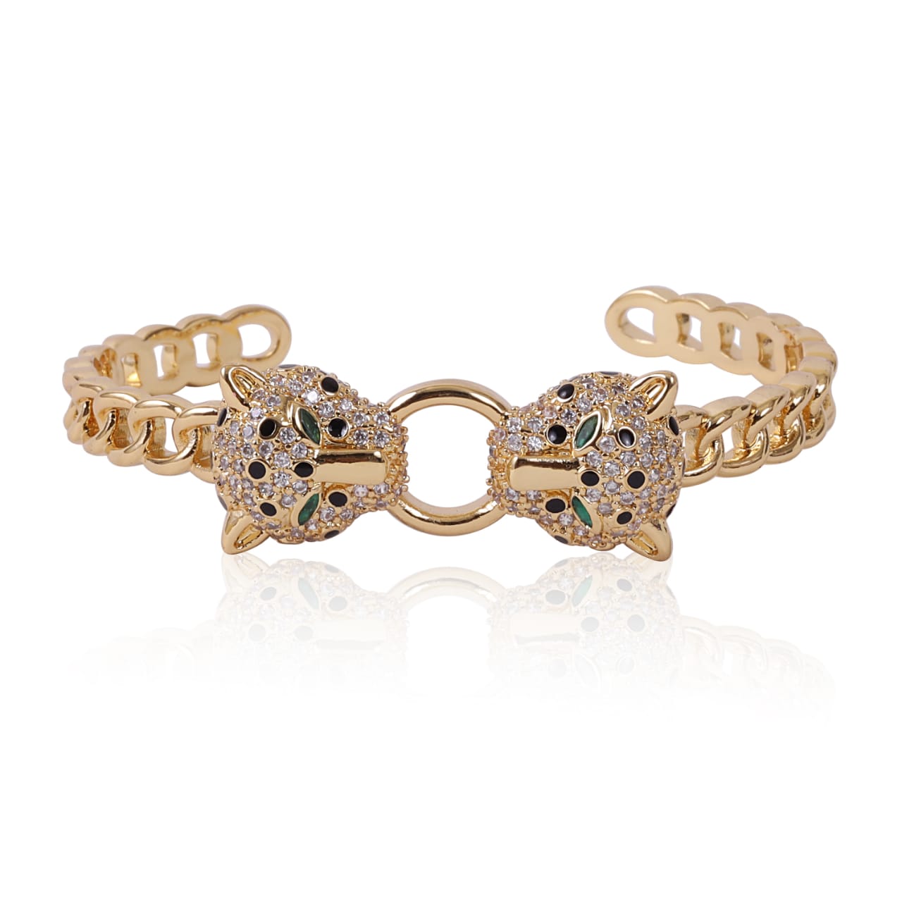Crystal Jaguar Bracelet
