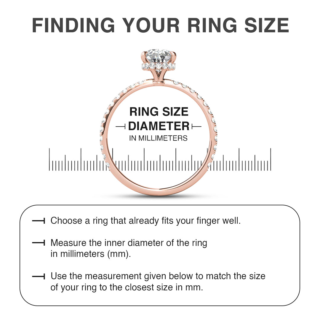 Baguette eternity band