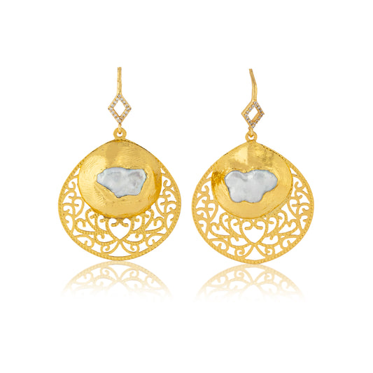 Filigree earrings