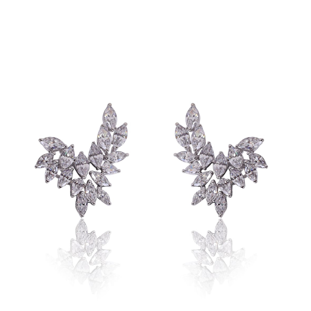 Marquise Cluster Earrings