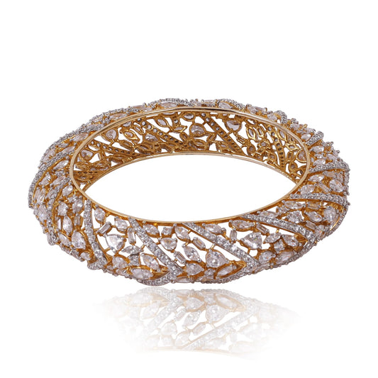 Ornate mesh bangle