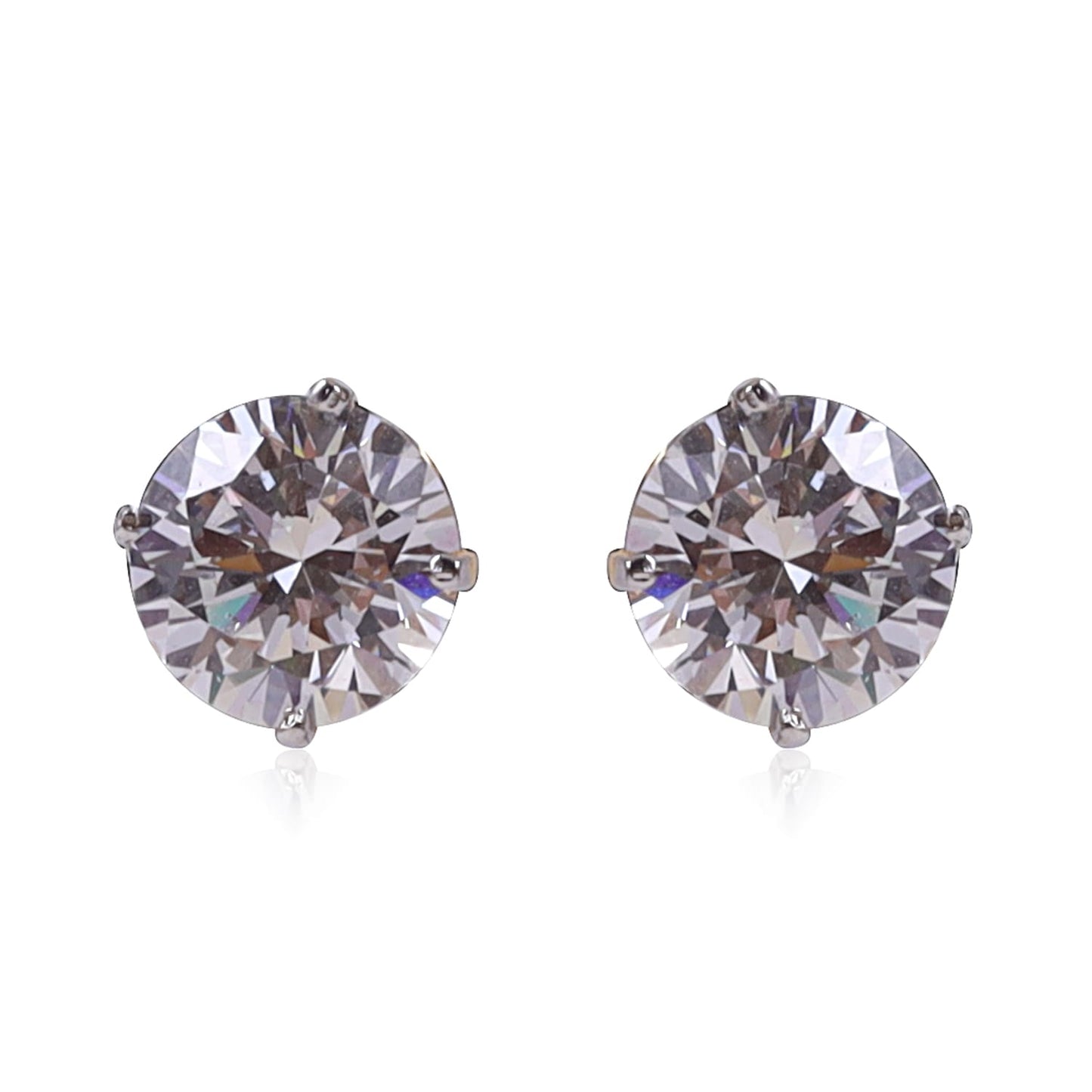 Round Solitaire studs