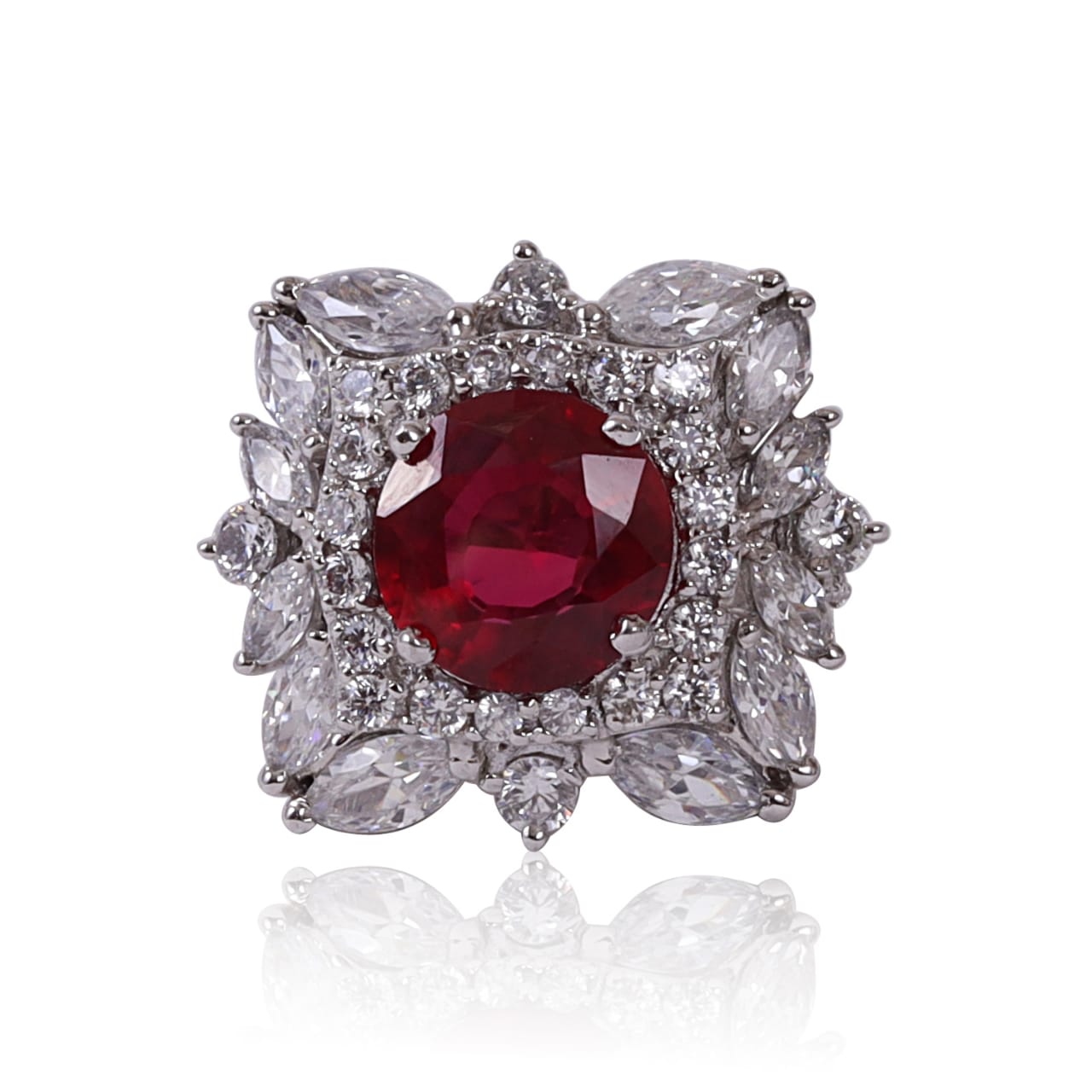 Ruby & Marquise Ring