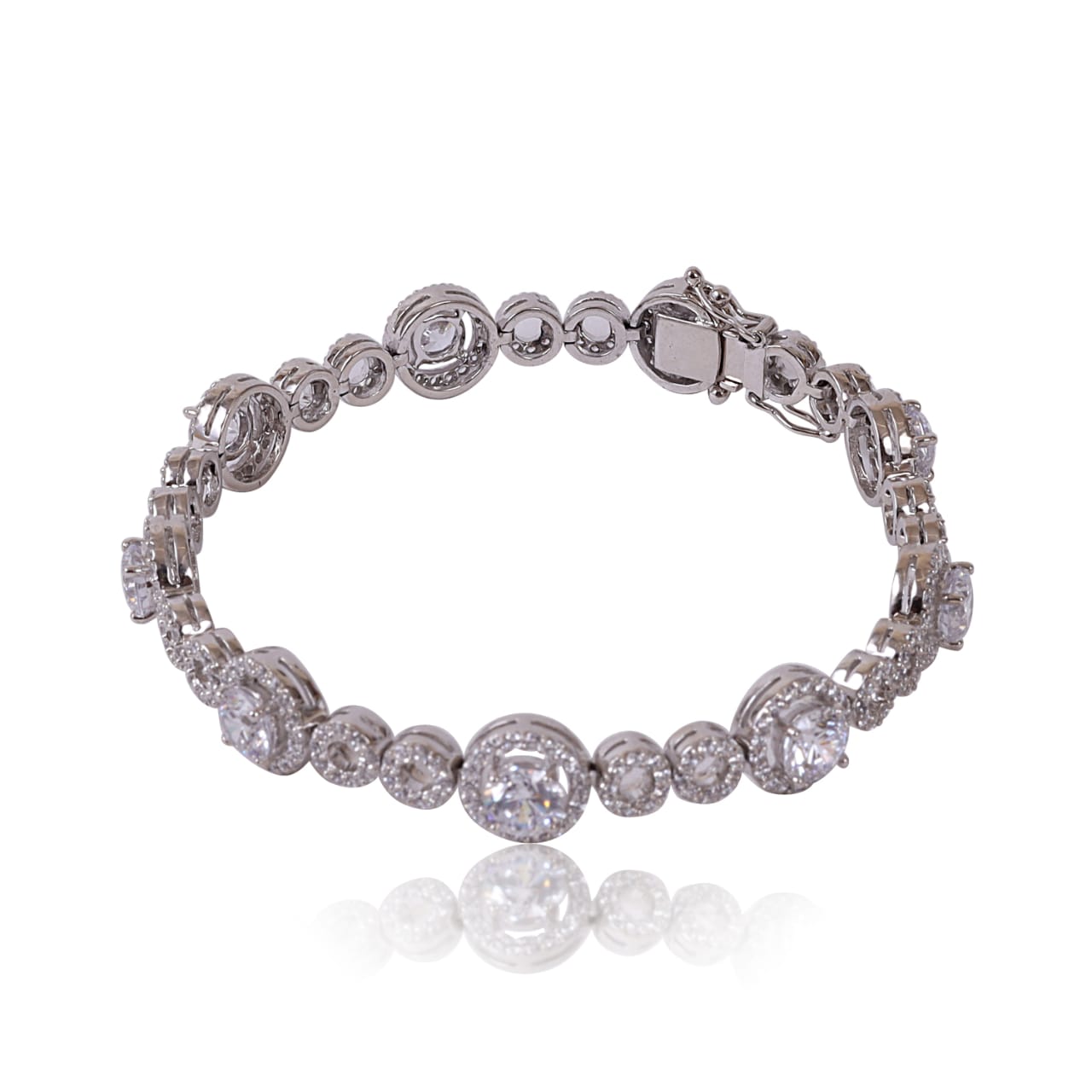 Maxi mini halo bracelet